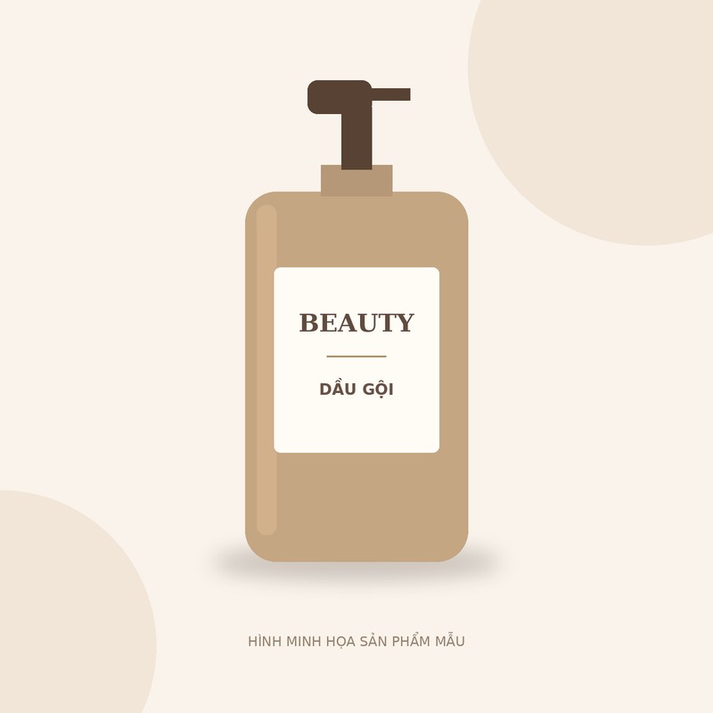 Dầu gội chăm sóc tóc Beauty (ảnh minh họa)