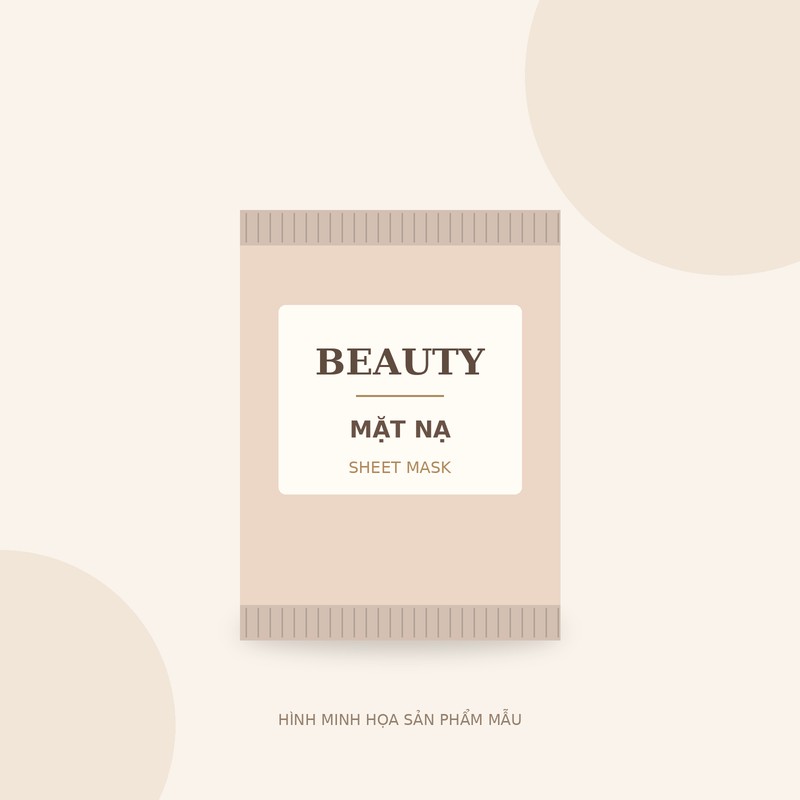 Mặt nạ dưỡng ẩm Beauty (ảnh minh họa)