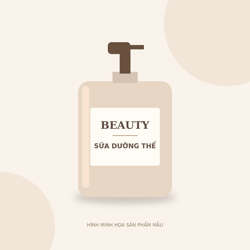 Sữa dưỡng thể Beauty (ảnh minh họa)
